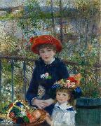 Two Sisters Pierre Auguste Renoir